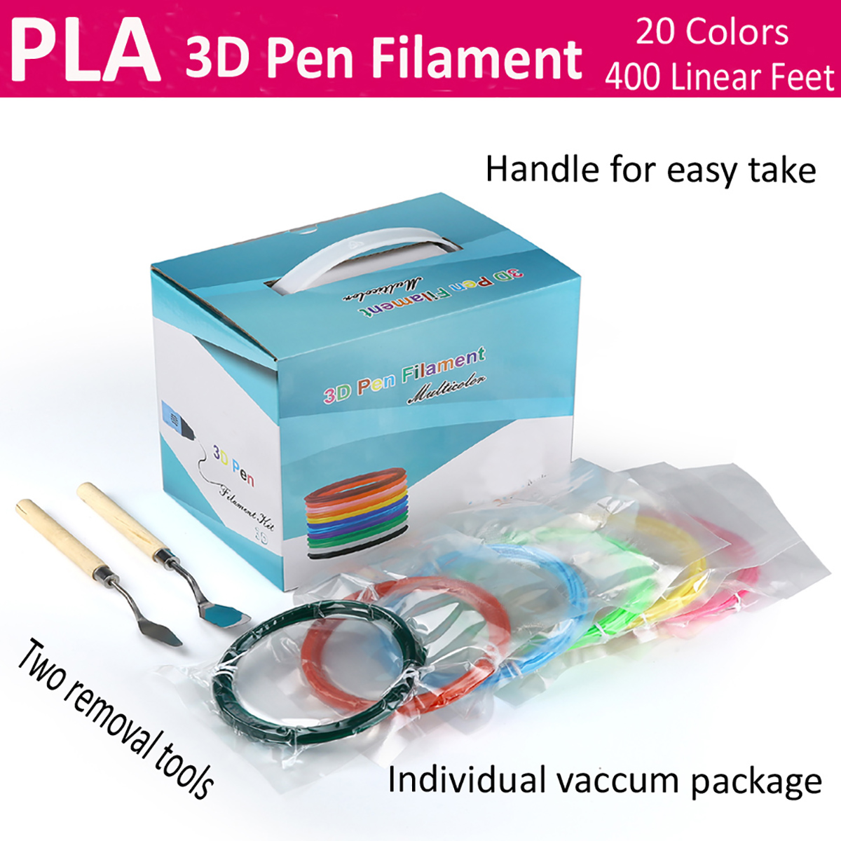 PLA 3D vlákno pera 2