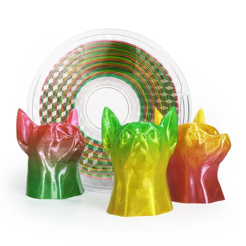 TPUレインボーフィラメント 1.75mm 1kg 95A2