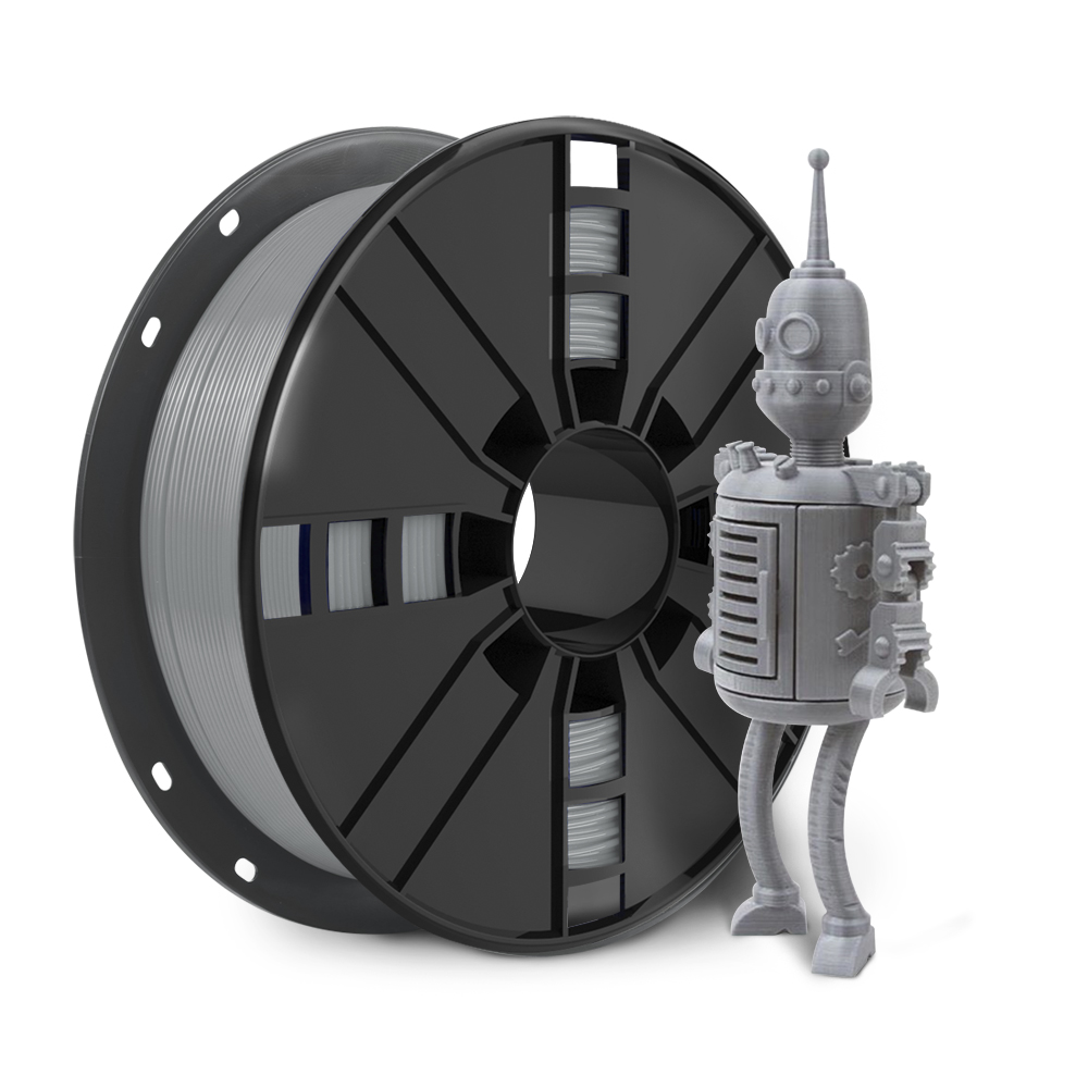 PLA Filament Grey color 1kg spool