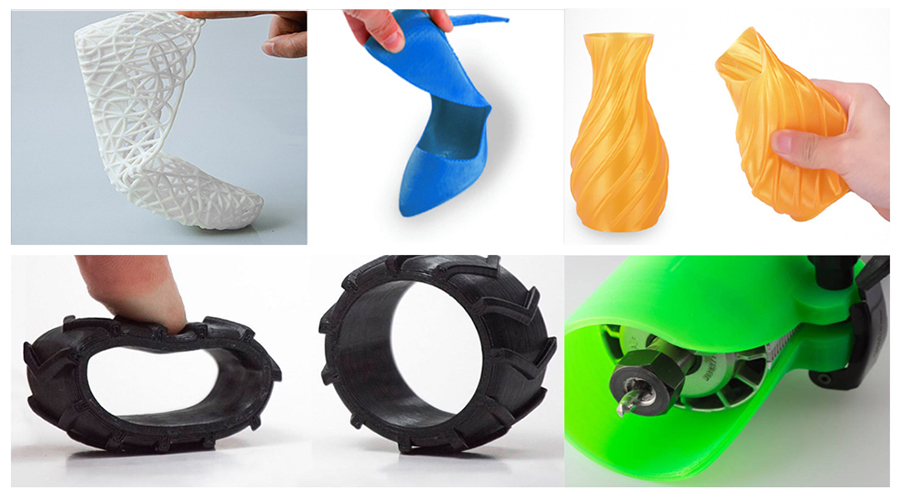 China Flexible TPU filament for 3D printing soft material Manufacturer and  Supplier