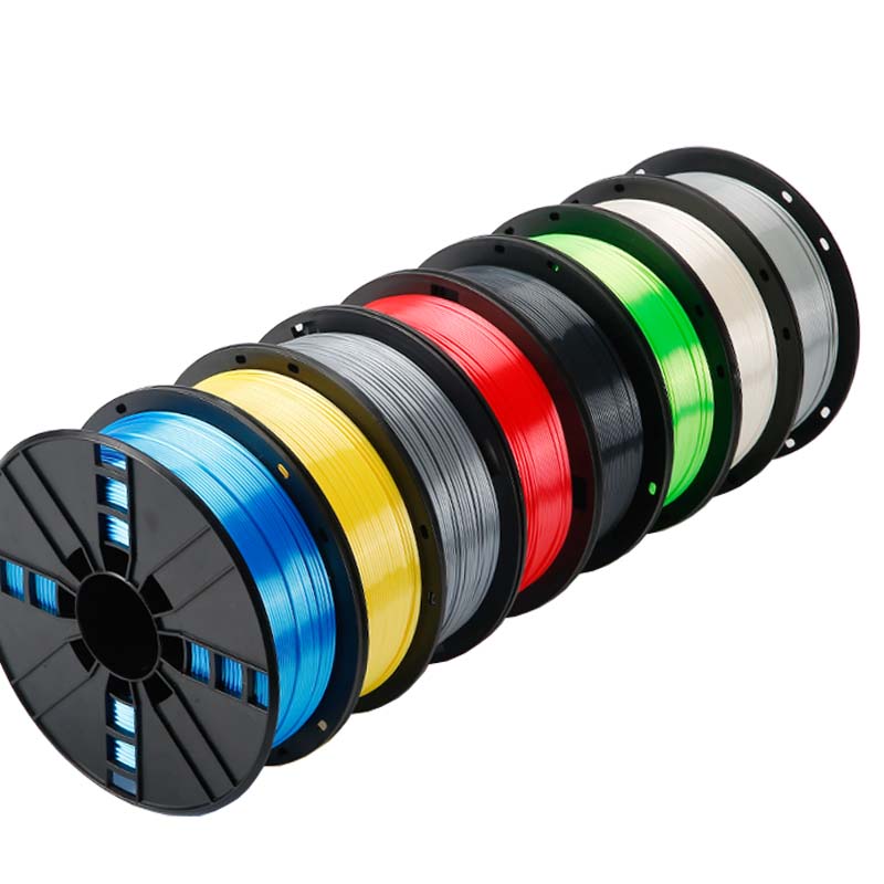 Silk 1.75mm Silver PLA 3D Printer Filament