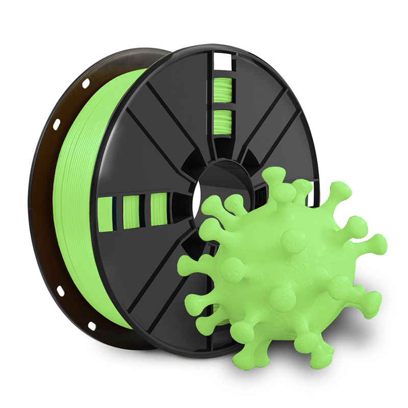 PLA filament Fluorescent Green